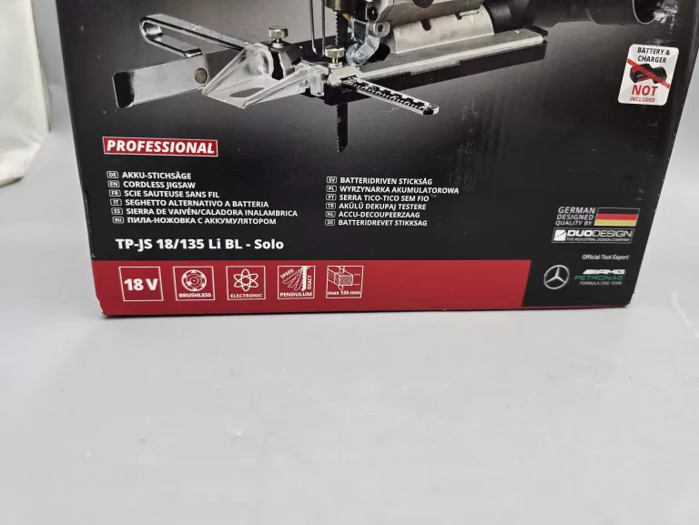 WYRZYNARKA EINHELL TP-JS 18/135 LI SOLO KOMPLET NO