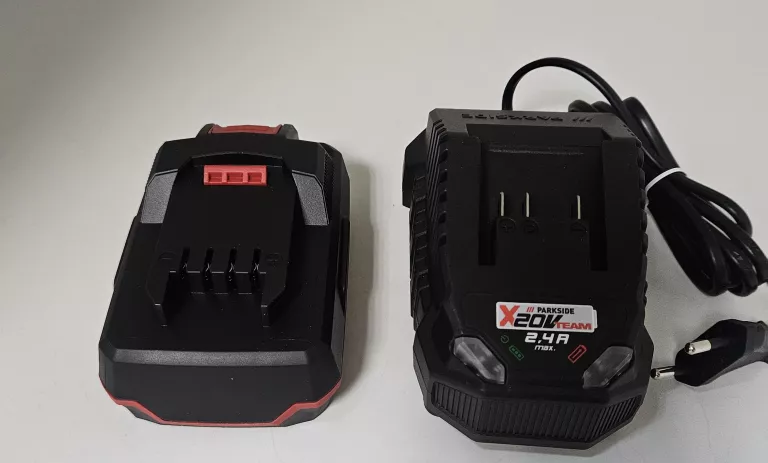 ZESTAW AKUMULATOR LI-ION PARKSIDE 20 V 2 AH + ŁADOWARKA