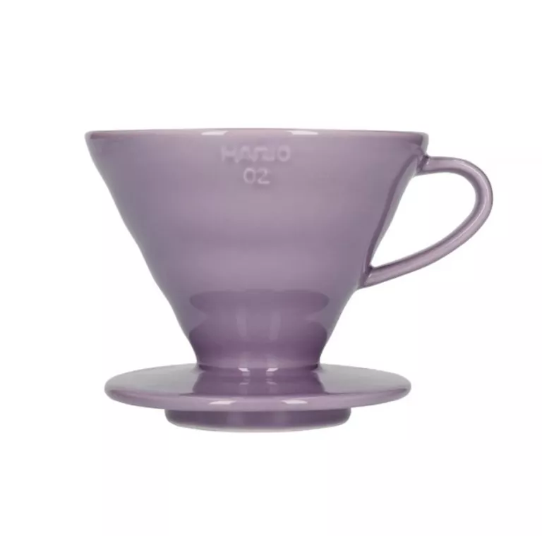 HARIO CERAMICZNY DRIP V60-02 FIOLETOWY BEZ PUDEŁKA