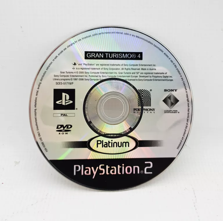 GRA NA PS2 GRAN TURISMO 4 PLATINUM