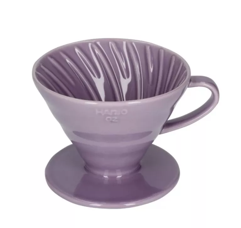 HARIO CERAMICZNY DRIP V60-02 FIOLETOWY BEZ PUDEŁKA
