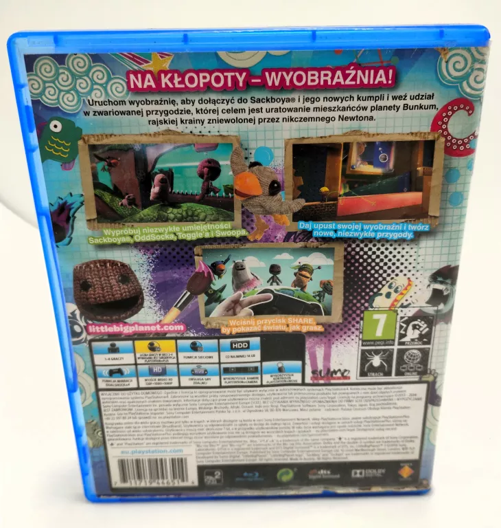 GRA PS4 LITTLE BIG PLANET 3