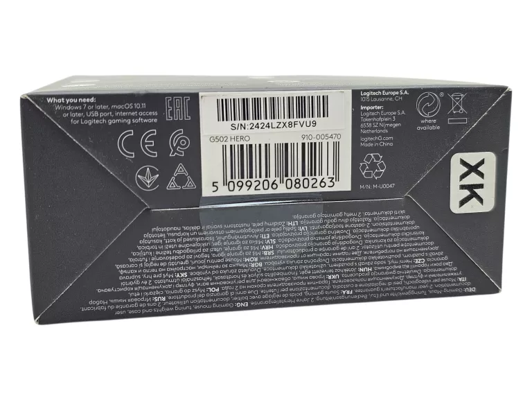 JAK NOWA MYSZ LOGITECH G502 HERO 25600 DPI CIĘŻARKI
