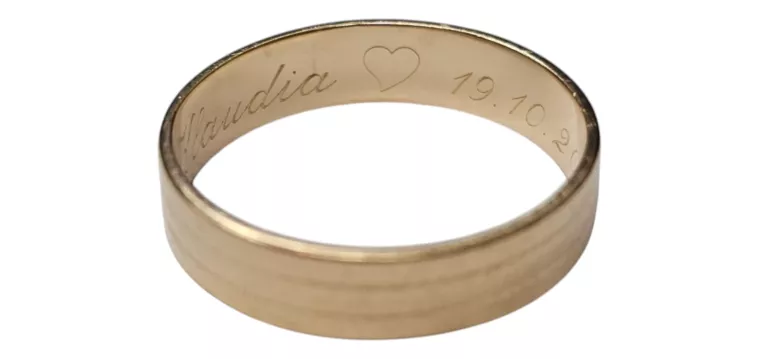 ZŁOTA OBRĄCZKA 585/3.96G/R24 *DO PRZETOPU* (ZŁO/M)