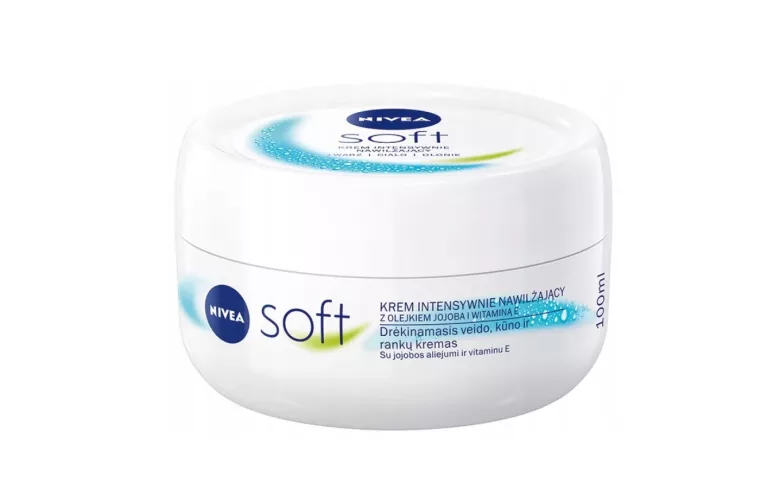 NIVEA SOFT KREM INTENSYWNIE NAWILŻAJĄCY DO TWARZY, CIAŁA I DŁONI 300 ML
