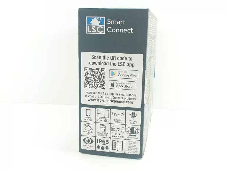 KAMERA IP ZASILANA ENERGIĄ SŁONECZNĄ LSC SMART CONNECT