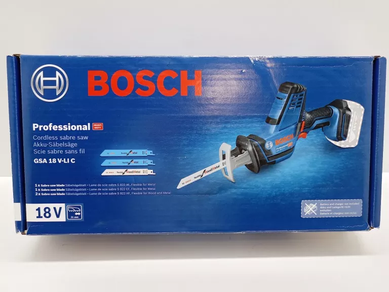 PIŁA SZABLASTA BOSCH GSA 18 V-LI C