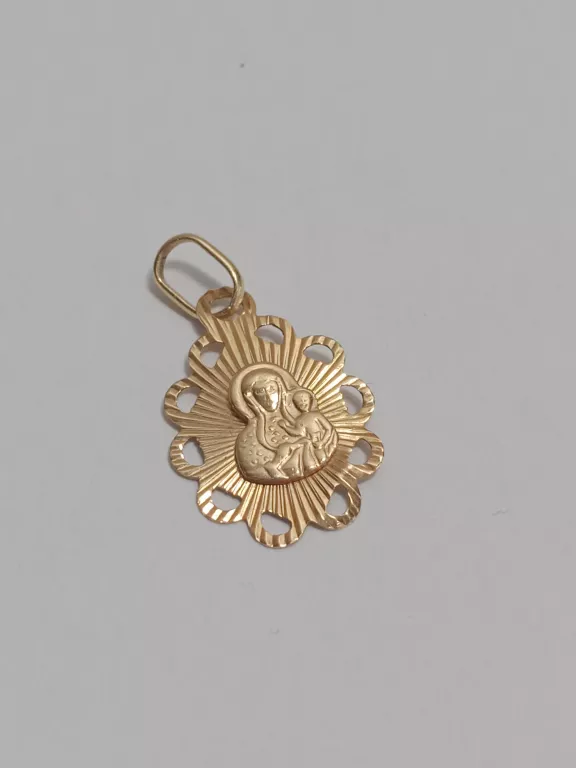 ZŁOTA ZAWIESZKA Z MARYJĄ P;585 W;0.55G