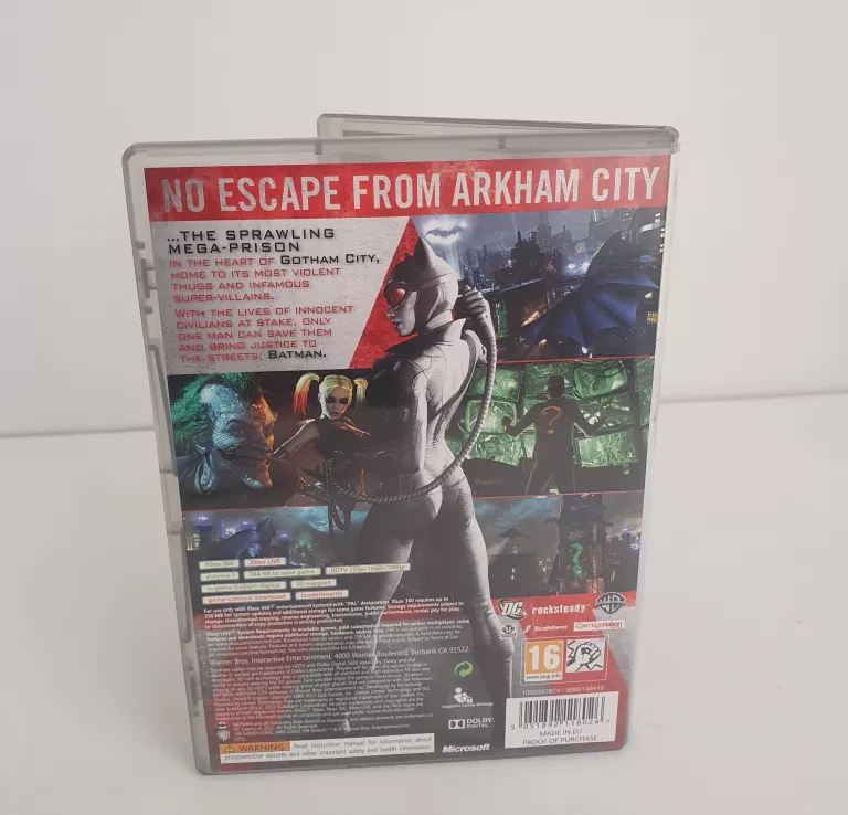 BATMAN ARKHAM CITY MICROSOFT XBOX 360