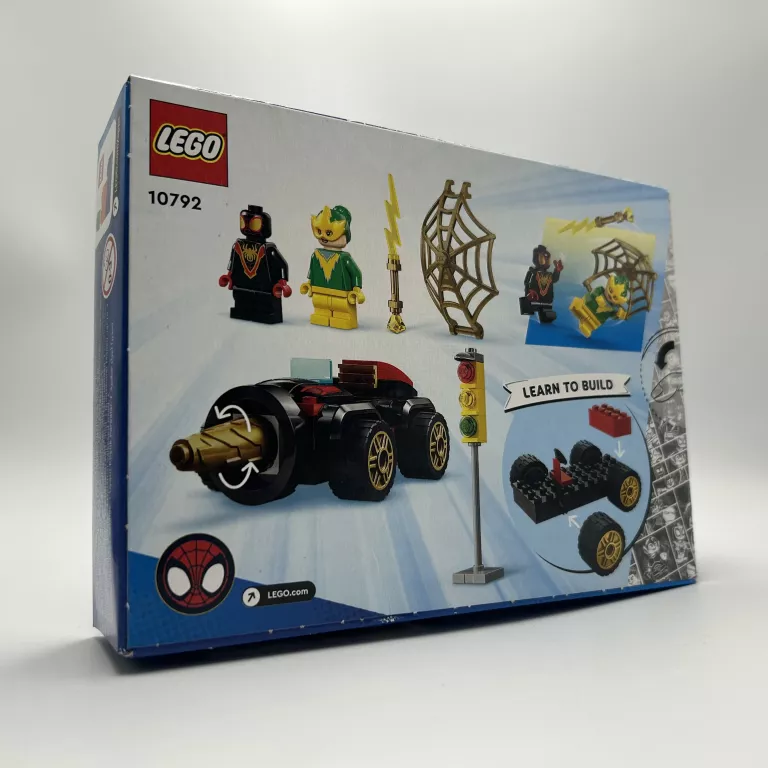KLOCKI LEGO MARVEL 10792 SPIDEY AND HIS AMAZING FRIENDS POJAZD WIERTŁOWY