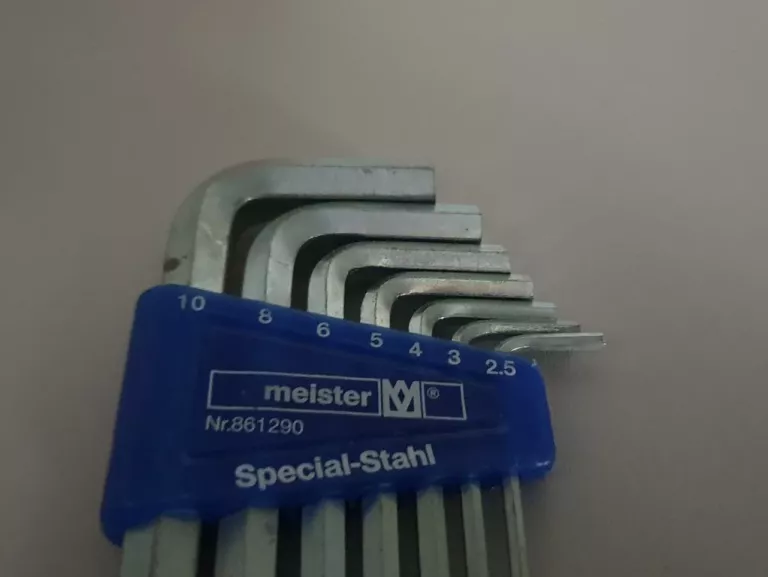 ZESTAW KLUCZ IMBUSOWYCH MEISTER 861290