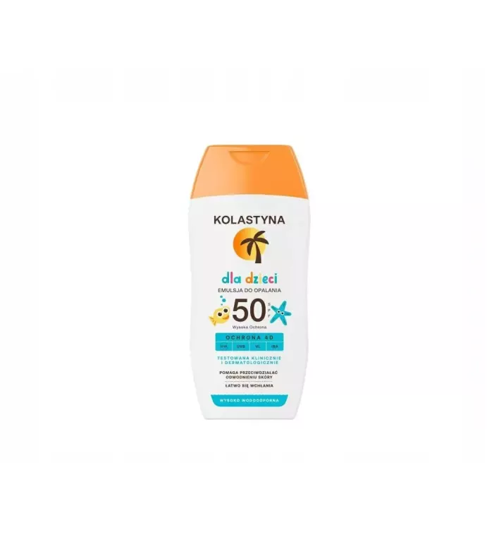 KOLASTYNA EMULSJA DO OPALANIA DLA DZIECI 150ML SPF50 5900536355375
