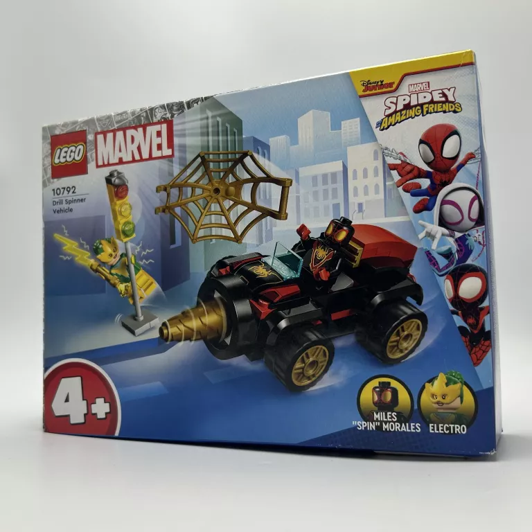 KLOCKI LEGO MARVEL 10792 SPIDEY AND HIS AMAZING FRIENDS POJAZD WIERTŁOWY