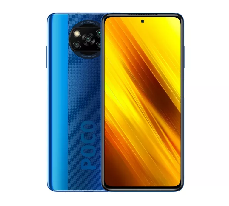 TELEFON POCO X3 6/64GB 6.67" 120HZ NIEBIESKI| PUDEŁKO