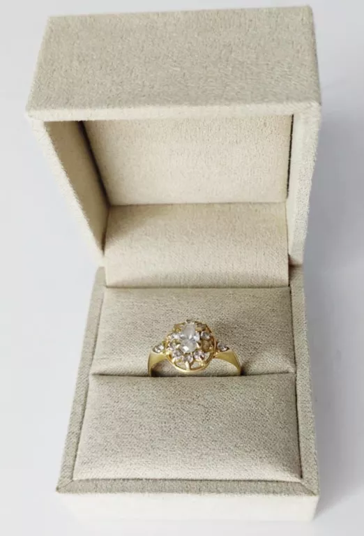 PIERŚCIONEK 585 WAGA OK 1,97G R13,5