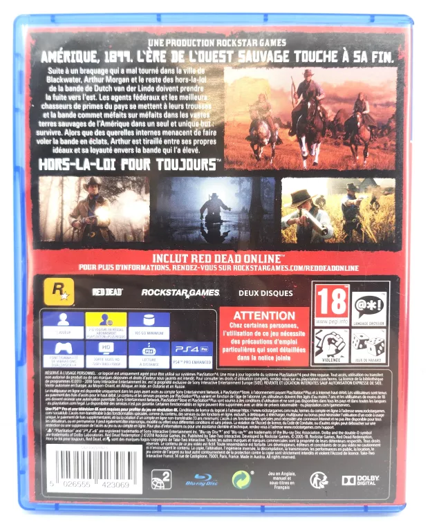 RED DEAD REDEMPTION II PS4