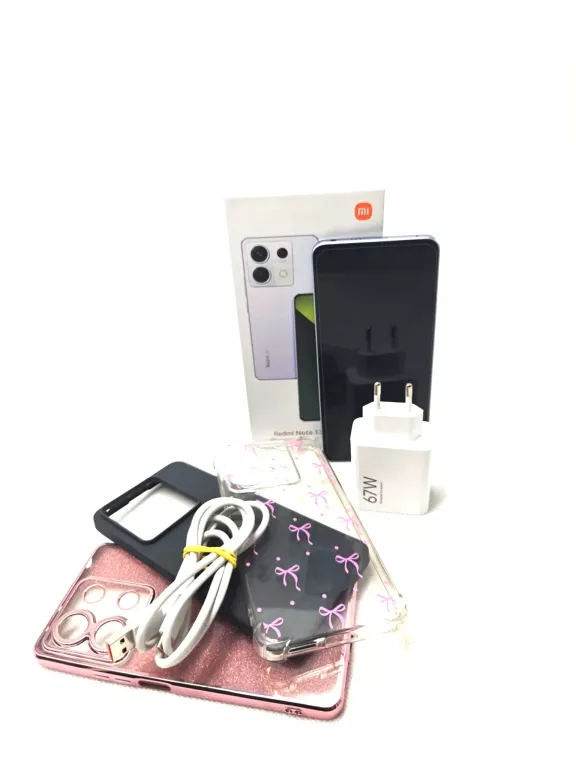 TELEFON REDMI NOTE 13 PRO 256GB + ŁADOWARKA + 3 X ETUI