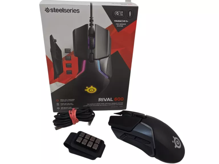 MYSZ GAMINGOWA STEELSERIES RIVAL 600 RGB