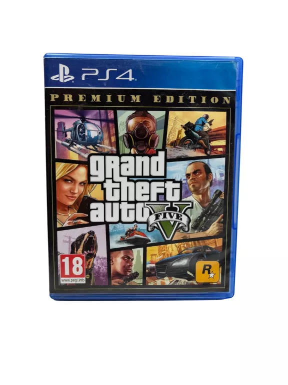 GRA NA PS4 PLAYSTATION 4 GTA 5 PREMIUM EDITION