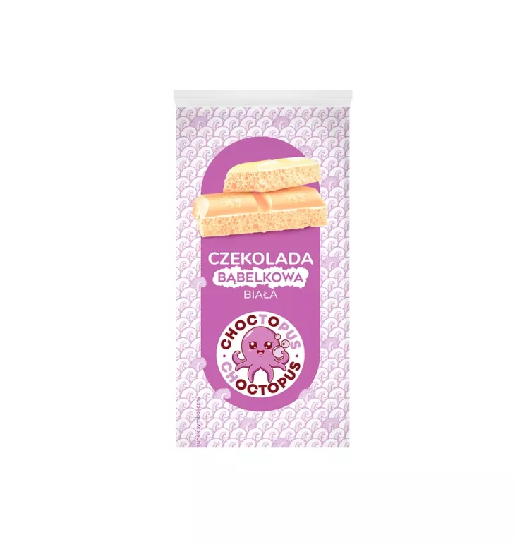 CZEKOLADA BABELKOWA BIAŁA 150G CHOCTOPUS 5905858671615 09/2026