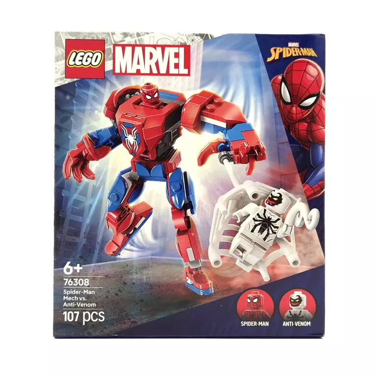 LEGO SUPER HEROES 76308 MECH SPIDER-MAN KONTRA ANTY-VENOM