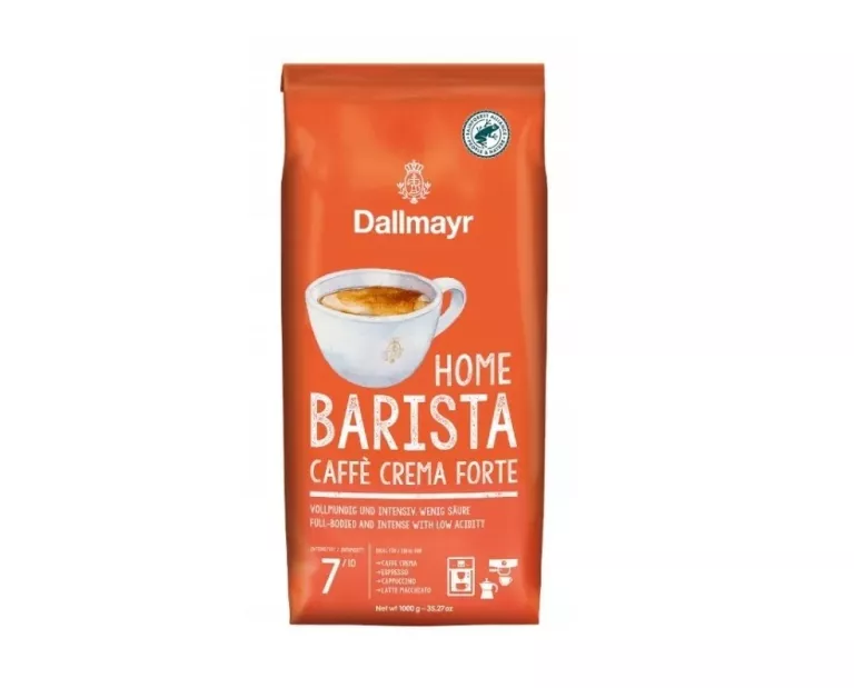 KAWA ZIARNISTA MIESZANA DALLMAYR HOME BARISTA CAFFE CREMA FORTE 1000 G