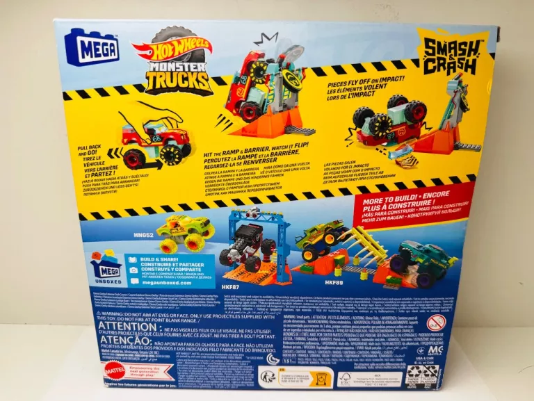 ZESTAW HOT WHEELS MONSTER TRUCKS