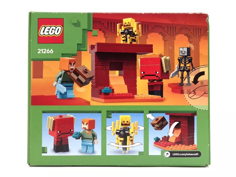 LEGO(R) MINECRAFT 21266 BITWA NA MOŚCIE NETHERU