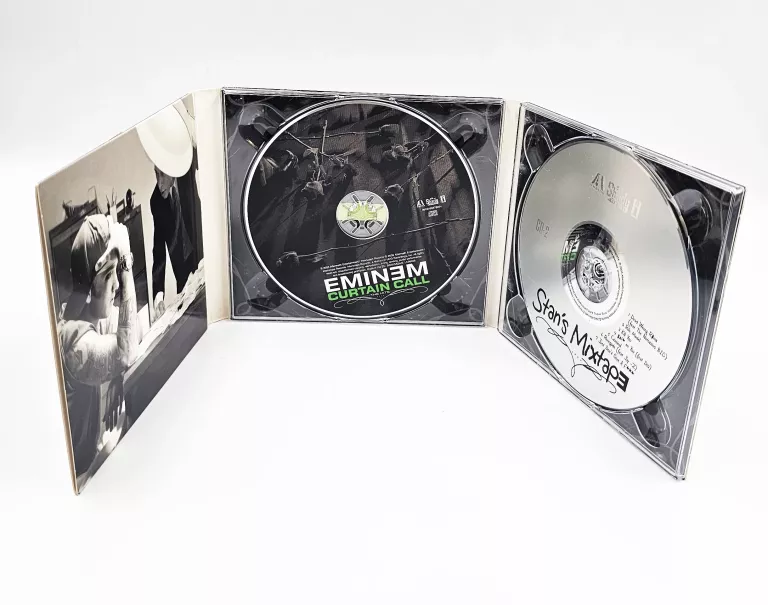 ZESTAW 2 PŁYT CD EMINEM "CURTAIN CALL THE HITS"