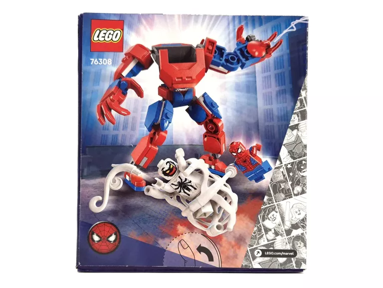 LEGO SUPER HEROES 76308 MECH SPIDER-MAN KONTRA ANTY-VENOM