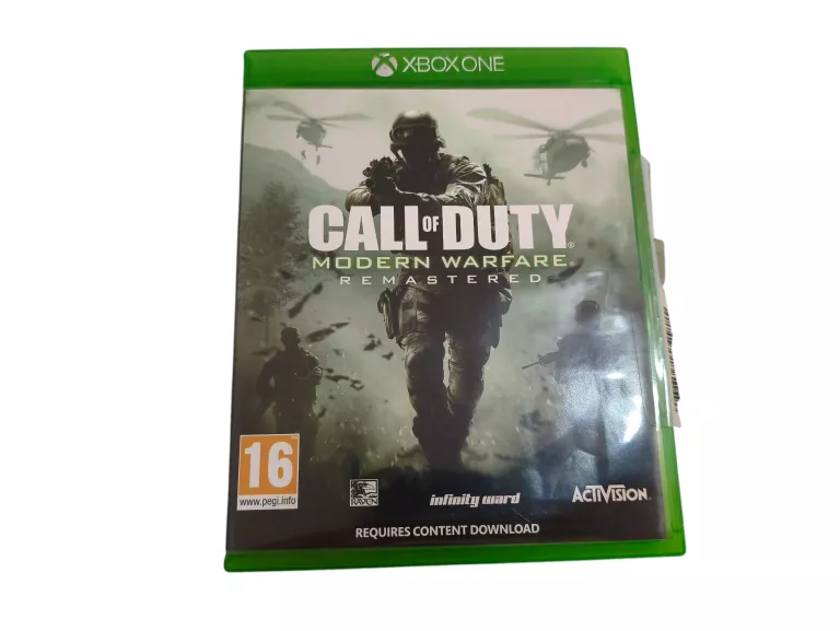 CALL OF DUTY MODERN WARFARE REMASTERED