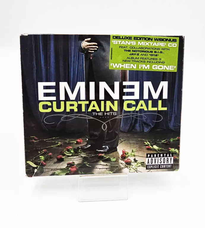 ZESTAW 2 PŁYT CD EMINEM "CURTAIN CALL THE HITS"