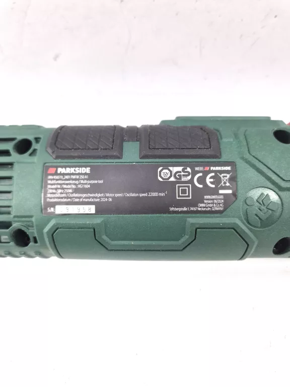NARZĘDZIE WIELOFUNKCYJNE PARKSIDE PMFW 250 A1