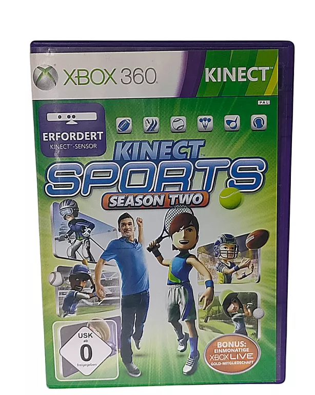 GRA XBOX 360 KINECT SPORTS SEZON 2