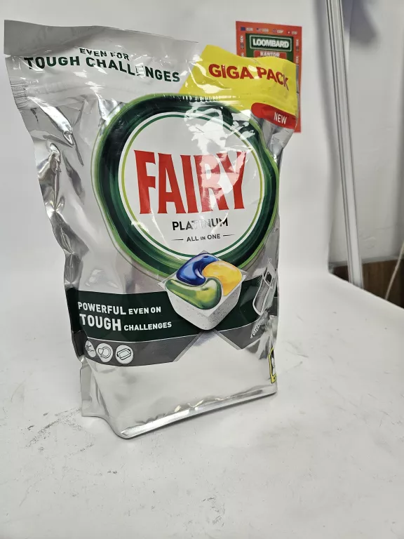 FAIRY PLATINUM ALL IN ONE KAPSUŁKI DO ZMYWARKI CYTRYNA 81 SZT.