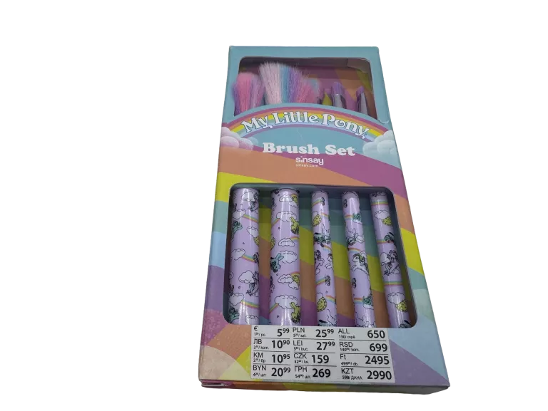 PĘDZLE DO MAKIJAŻU 5 PACK MY LITTLE PONY