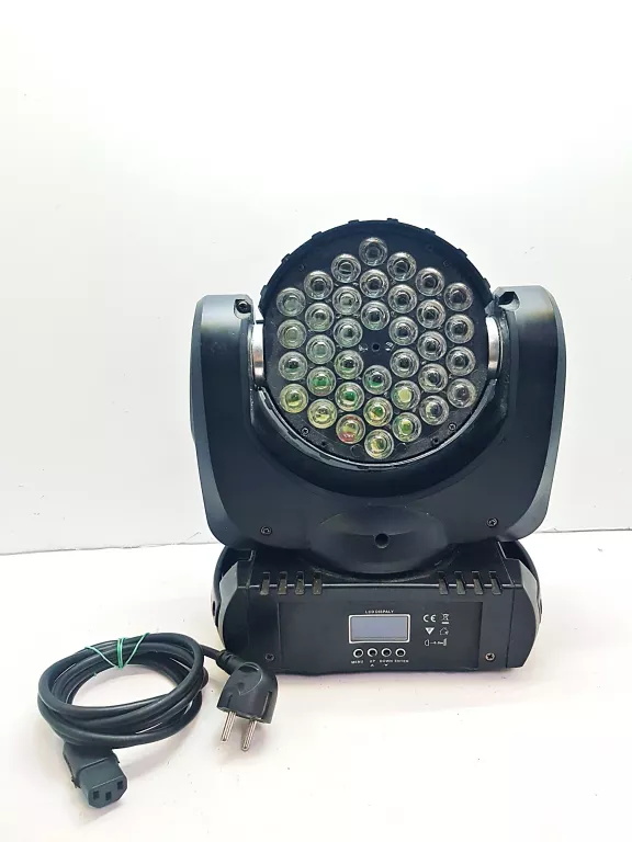RUCHOMA GŁOWA LED BEAM + ZASILACZ