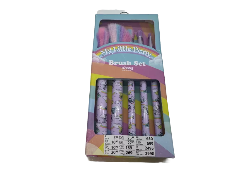 PĘDZLE DO MAKIJAŻU 5 PACK MY LITTLE PONY
