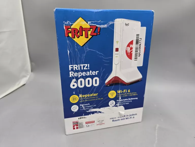 REPEATER WLAN AVM FRITZ!REPEATER 6000 WZMACNIACZ KPL NO