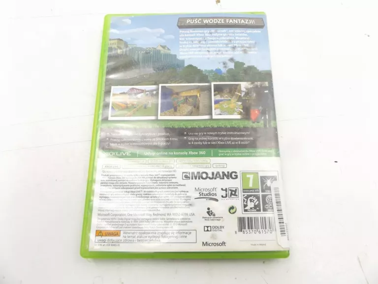XBOX 360 MINECRAFT 360 EDITION PUD