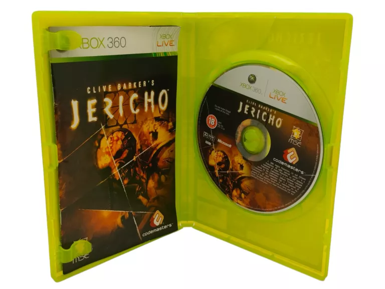 GRA CLIVE BARKER'S JERICHO MICROSOFT XBOX 360 (ENG)