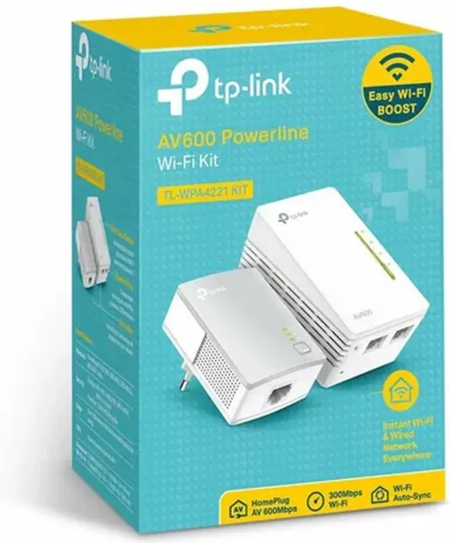 TRANSMITER SIECIOWY POWER LINE TP-LINK TL-WPA4220KIT Z WIFI