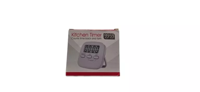 TIMER KUCHENNY Z DUŻYM WYŚWIETLACZEM LCD