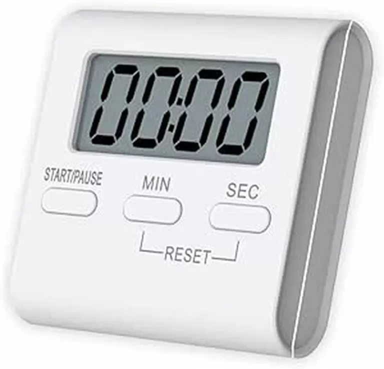 TIMER KUCHENNY Z DUŻYM WYŚWIETLACZEM LCD
