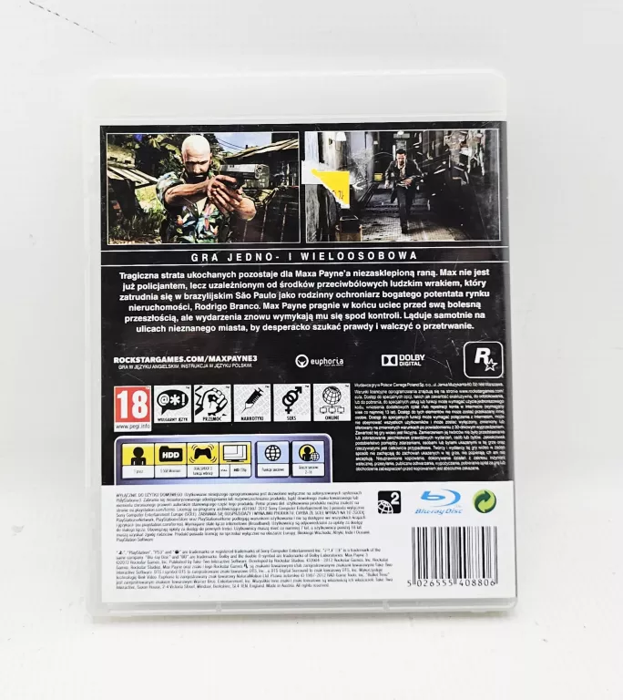 GRA NA PS3 MAX PAYNE 3