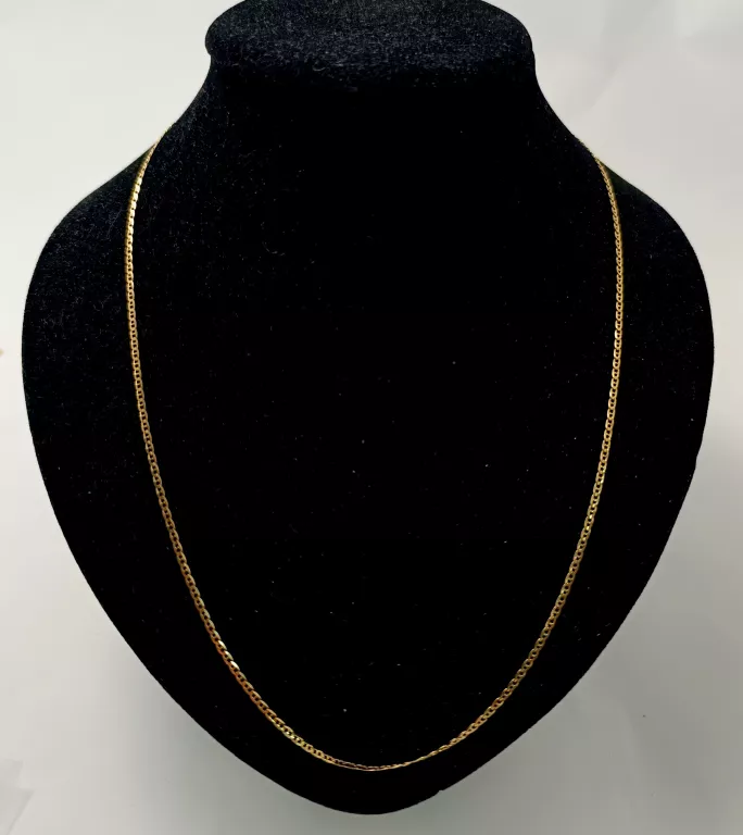 ZŁOTY ŁAŃCUSZEK GUCCI PR585 55,5CM 2,67G
