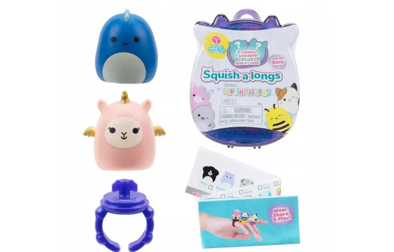 SQUISHMALLOWS FIGURKI SQUISH A LONGS FIGURKA NIESPODZIANKA W KAPSULE
