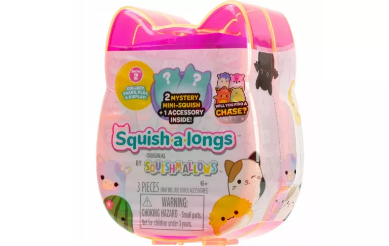 SQUISHMALLOWS FIGURKI SQUISH A LONGS FIGURKA NIESPODZIANKA W KAPSULE