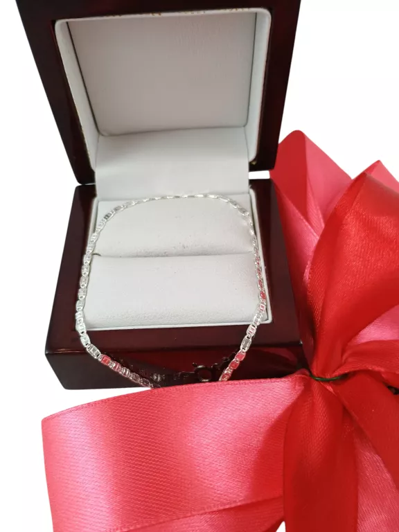 PIĘKNA SREBRNA BRANSOLETKA 1,66 G 925