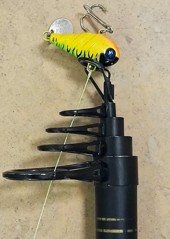 WĘDKA SELECTIO SPIN-PIKE 270-5+KOŁOWROTEK CRIVIT 5,5+AKCESORIA